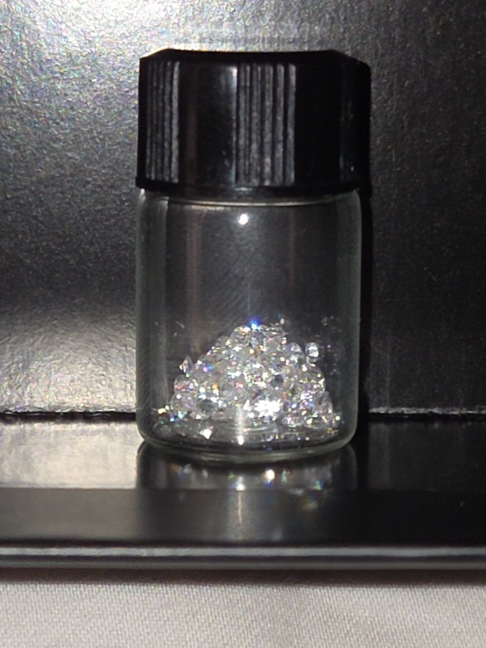 Lot of 100+ Round Cut Lab Diamonds, 2mm. Great For Tennis Bracelets Or Accents.